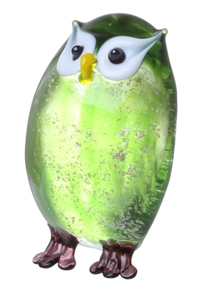 雲母金入りフクロウ